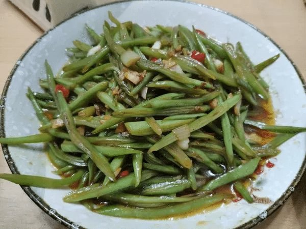 素炒豆角